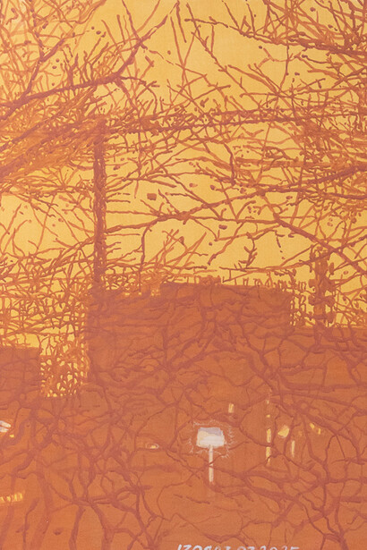 Luca Pancrazzi, Urbs ex arboribus. Courtesy of Marcorossi artecontemporanea