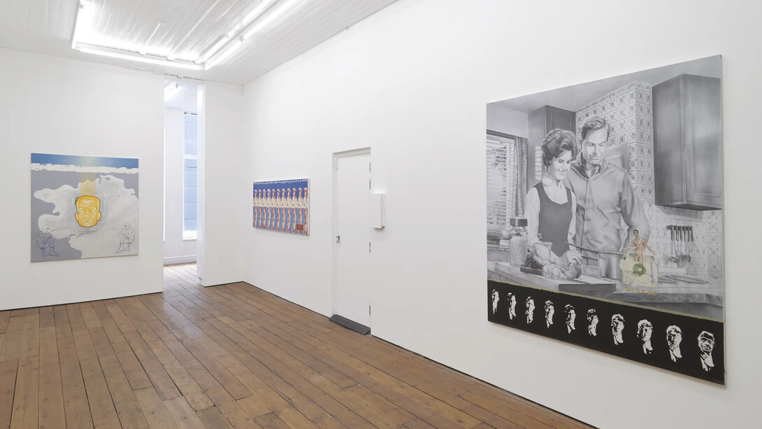 Andrew Heard, I want to be good, exhibition view. Courtesy of Amanda Wilkinson