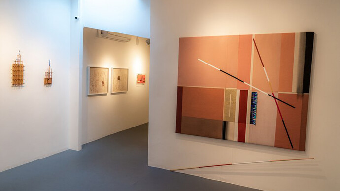 Roberto Mícoli, Minotaur, exhibition view. Courtesy of Eduardo Fernandes Gallery