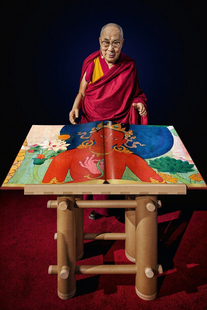 Murals of Tibet. Courtesy of Barakat Gallery