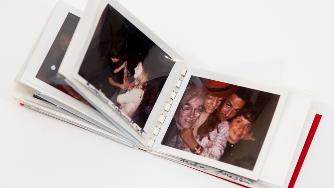 Andy Warhol, The Little Red Book 128, 1972, Polacolor Type 108, Polaroid print. Gift of The Andy Warhol Foundation for the Visual Arts, Inc. © The Andy Warhol Foundation for the Visual Arts, Inc. Photo: Tony Luong