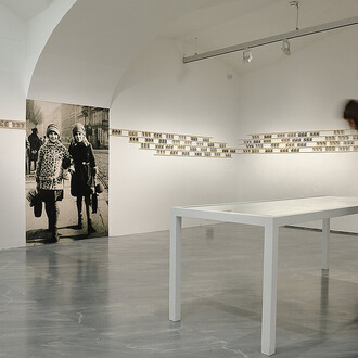 Der Grazer gehfotograf, ausstellungsansicht. Mit freundlicher genehmigung des Museum für Geschichte