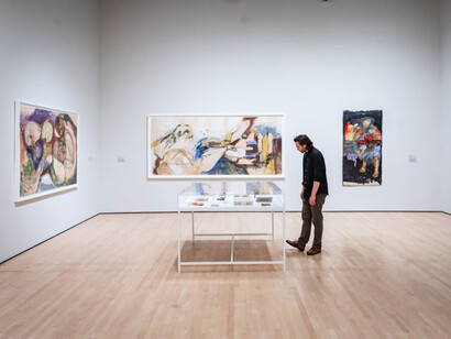 Suzanne Jackson, What is love, exhibition view. Courtesy of San Francisco Museum of Modern Art