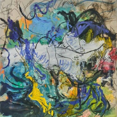 Quadro di Rita Ackermann 