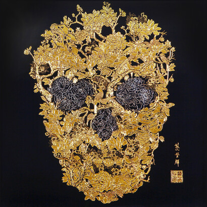 Jacky Tsai, Sun Rises over the west III, courtesy of Jacky Tsai and The Fine Art Society 