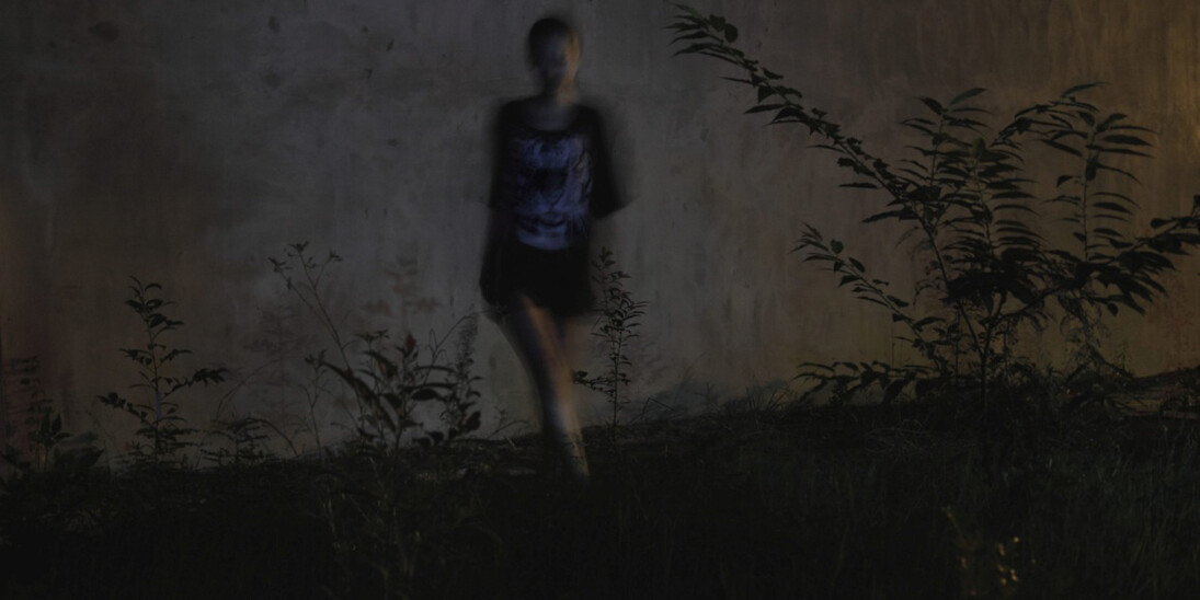 The taking of a picture, sometime somewhere. Courtesy of Flatland Gallery