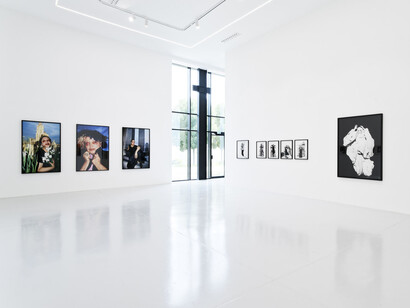 Various artists, Orlan toute(s) / All (ways), exhibition view. Courtesy of Ceysson & Bénétière