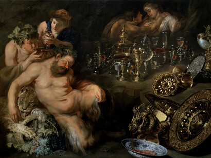 Peter Paul Rubens, El sátiro ebrio