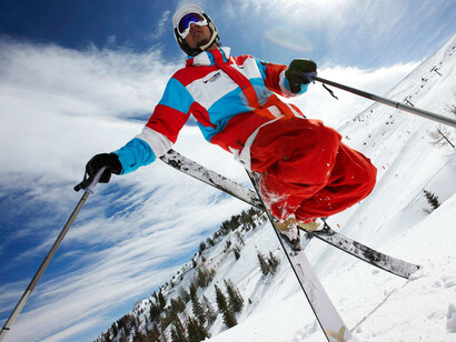 Los profesionales son capaces de realizar piruetas increíbles con sus esquís