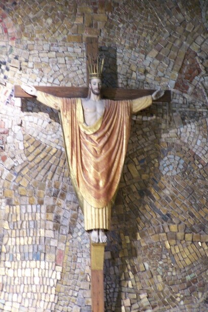 High altar of the Church of St. Nicholas in Grao de Gandía, Spain