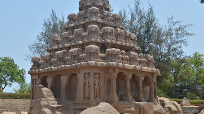 The Mahabalipuram Temple at Chennai