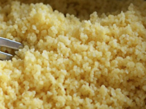 Couscous semplice appena cotto