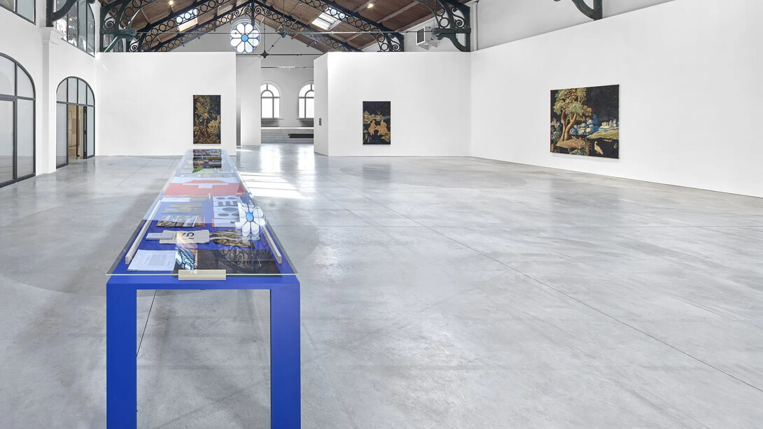 RenaudAuguste‑Dormeuil, Le printemps est pour après demain, vue d'exposition. Avec l'aimable autorisation de la Galerie La Patinoire Royale Bach
