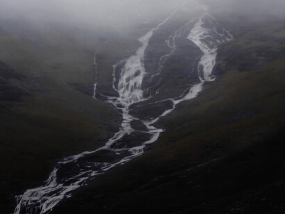 Afon GLaslyn, Oil on canvas, 2014, 169 x 152 cm
