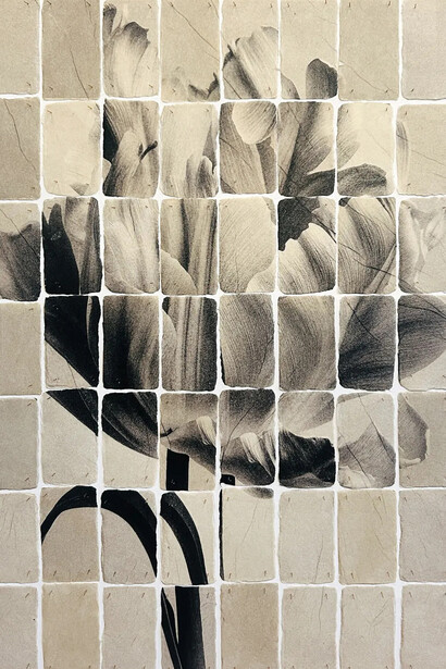 Joost Vandebrug, 26-19 tulip (detail), 2026. Courtesy of Bildhalle Gallery