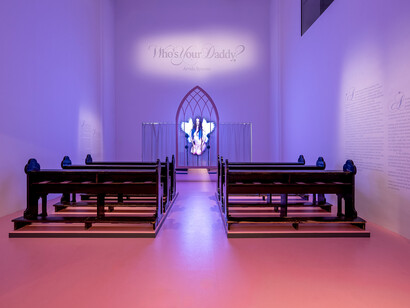 Who’s your daddy? Ausstellungsansicht. Mit freundlicher genehmigung der OÖ Landes-Kultur GmbH