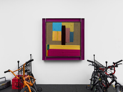 Alvaro Barrington, 92-01 in livin color, exhibition view. Courtesy of Emalin