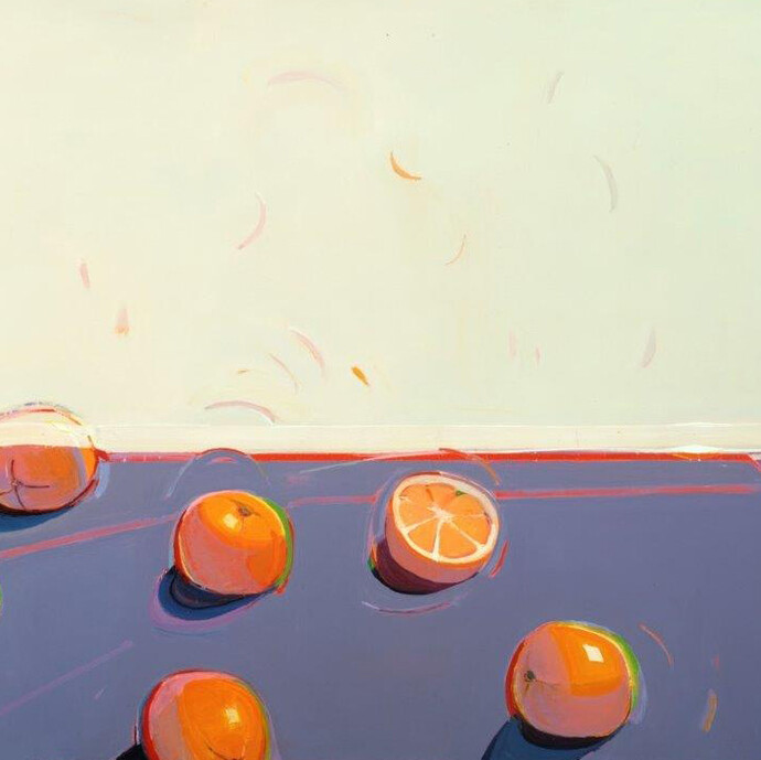 Paintings of Raimonds Staprans. Courtesy of San Jose Museum of Art