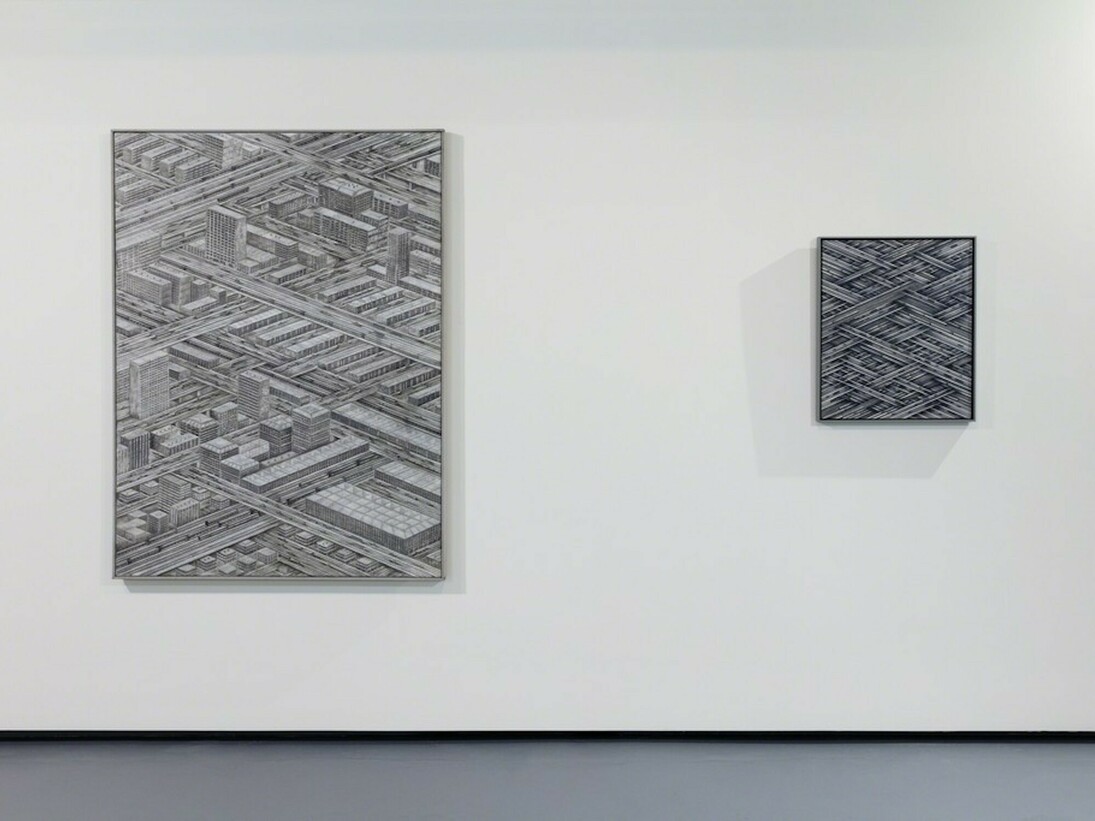 Thomas Bayrle, Exhibition view. Courtesy of The Institute of Contemporary Art