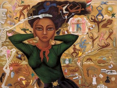 Rosa Rolanda, Self-Portrait (Autorretrato). Courtesy of Dallas Museum of Art