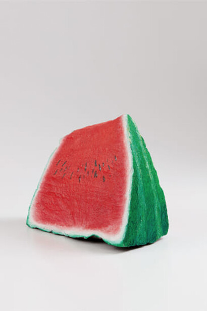 Blakam's stone (watermelon), by Nicolas Party