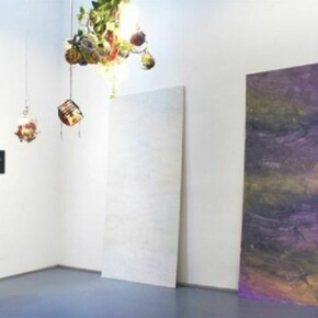 Alex Kwartler and Elke Solomon, Installation at Klaus von Nichtssagend Gallery