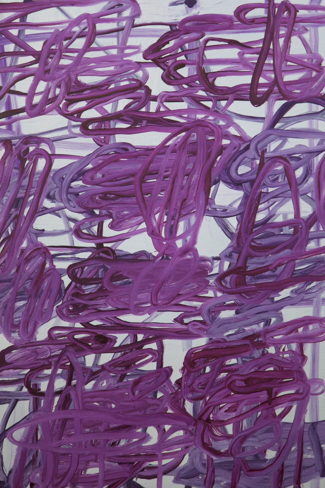 How not to be wrong, Clem Crosby, 2014, 76  x  61 cm, Oil on Formica mounted on aluminium