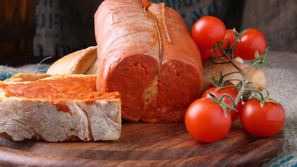 Nduja and tomatoes