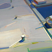 Paintings of Raimonds Staprans. Courtesy of San Jose Museum of Art