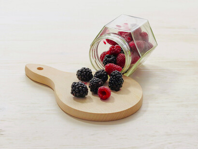 Las moras, conocidas como 'murras' en la región, son un antioxidante natural que prospera en el fresco clima patagónico