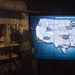 "Americans and the Holocaust" special exhibition (2018-2021), U.S. Holocaust Memorial Museum. 
