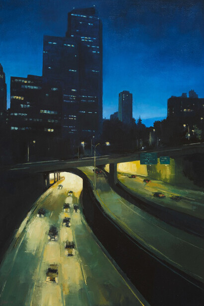 Jeff Bellerose, Tunnel, 2015. Courtesy of Paul Thiebaud Gallery