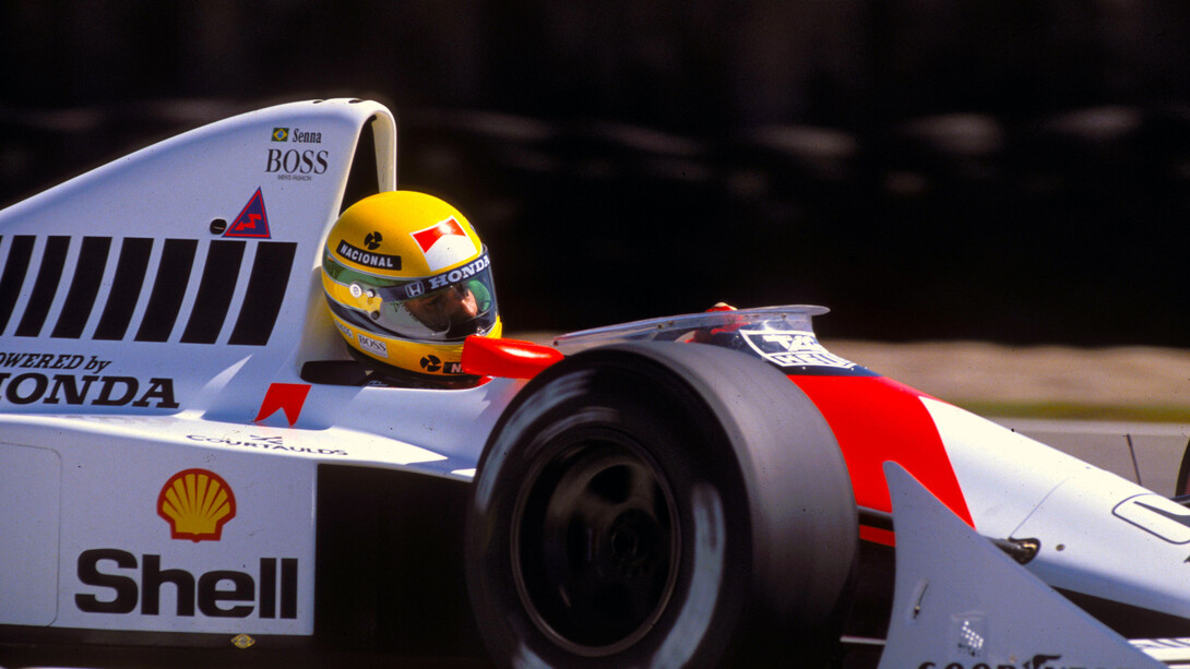 Ayrton Senna no Grande Prêmio da Grã-Bretanha, 1990