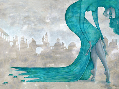 Lame sotto i piedi, ill. di Michelangelo Rossato da La sirenetta, Ed. ARKA