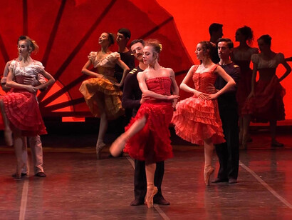 Una scena di danza della "Carmen"