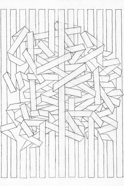 20 x 20cm, charcoal on paper, 2018