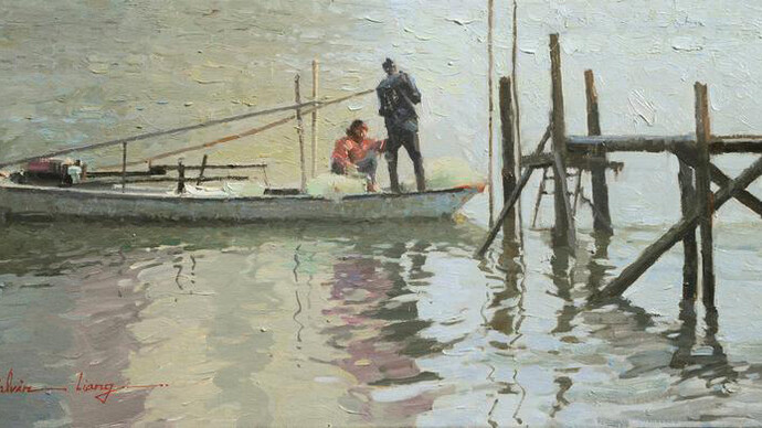 East Meets West. Courtesy of Trailside Galleries