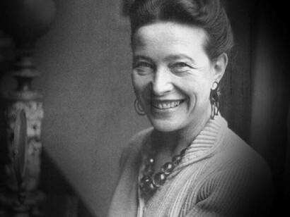 Simone de Beauvoir, scrittrice e filosofa esistenzialista francese