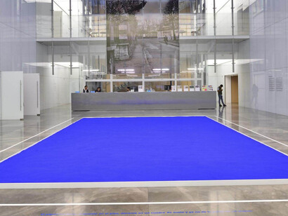 Yves  Klein. Courtesy of Museo Amparo