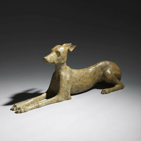 Anthony Scott, Study of Connla, 2014, Bronze, Edition 2 of 6, H: 39 x L: 88 x W: 27 cm
