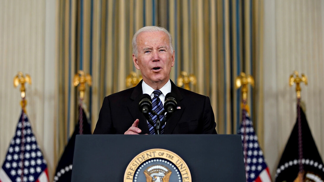 El presidente de los EE. UU., Joe Biden