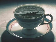 Dorothy Cross, Teacup, 1997, DVD PAL, 3 min loop, Courtesy of Dorothy Cross and Kerlin Gallery, Dublin