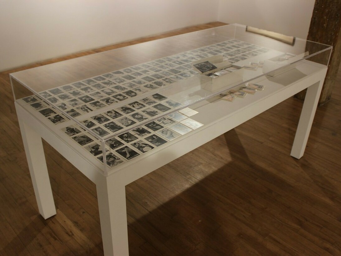 Mike Mandel, Exhibition view. Courtesy of Robert Mann Gallery