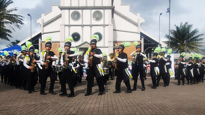 La competencia internacional de bandas "Corazón Verde" se realiza desde el año 2007 en la ciudad de Paraíso, Provincia de Cártago, Costa Rica