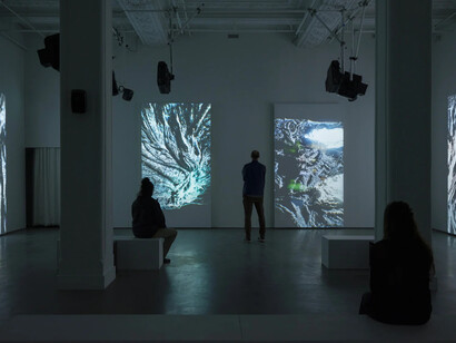 Jakob Kudsk Steensen, Otherworlds, exhibition view. Courtesy of PHI