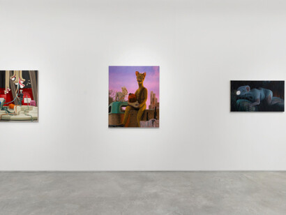 Jeremy Olson, Plague Antenna: prologue, exhibition view. Courtesy of Mindy Solomon