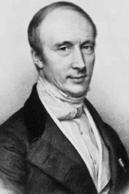 Ritratto di Augustin Louis Cauchy (1789-1857) matematico, fisico e astronomo