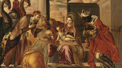 «La Adoración de los Reyes Magos» (1568), El Greco