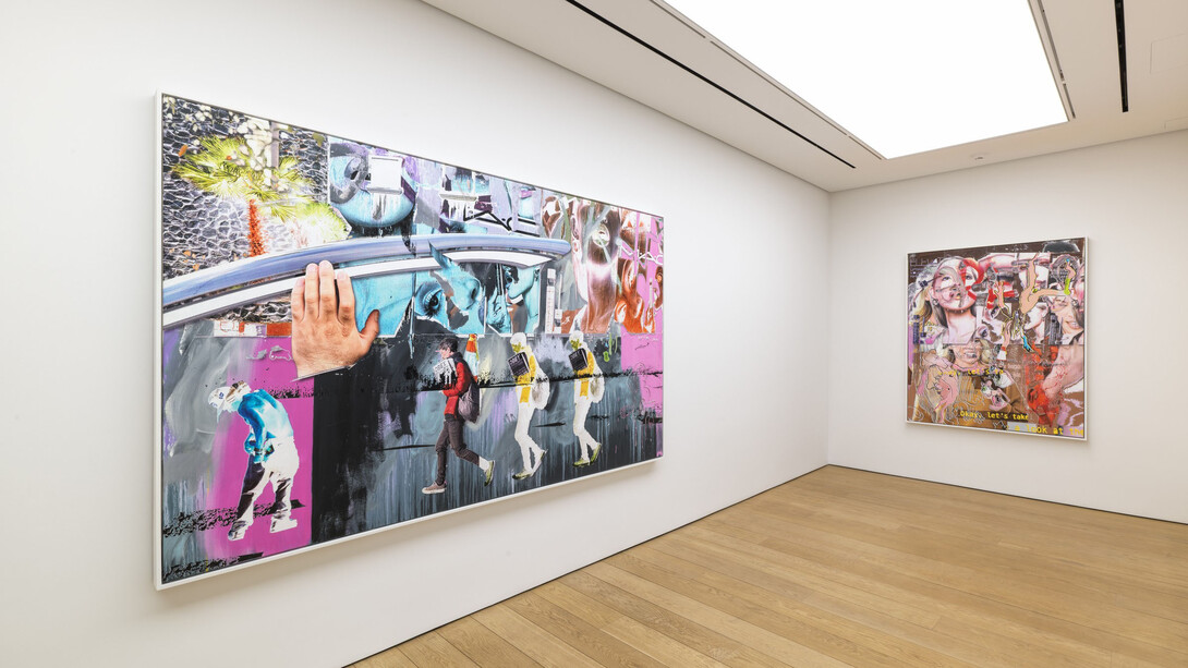 Urs Fischer, Eugène atget, exhibition view. Courtesy of Gagosian Gallery