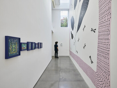 Gerardo Rosales, Caçador de Fábulas, vista da exposição. Cortesia da Galeria Nara Roesler